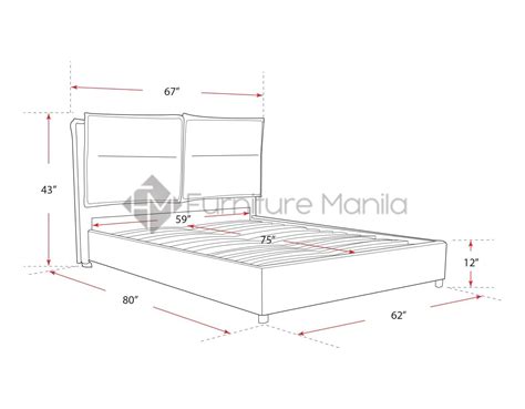 Dimensions For Queen Size Bed Frame at Roland Tuck blog