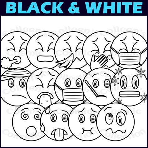 Black And White Emoticons App