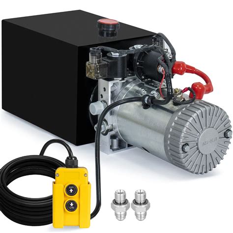 Buy Fisters Hydraulic Power Unit 15 Quart Double Acting Hydraulic Pump ...