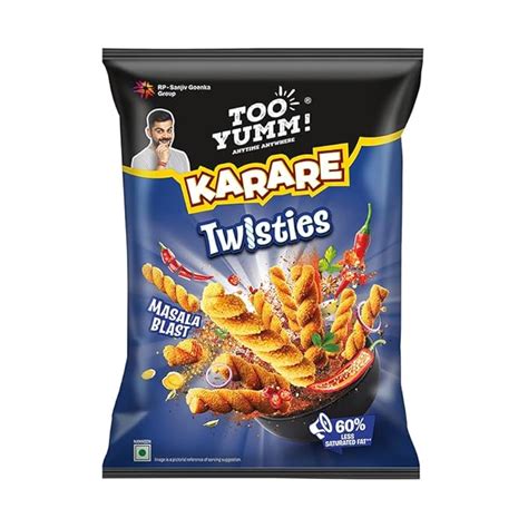 Too Yumm! Twisties Masala Blast| Extra Masala & Crunch | Tasty & Spicy ...