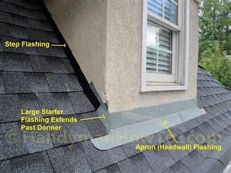 Hail Damaged Roof Replacement: Part 10 - Dormer Roof Flashing Installation