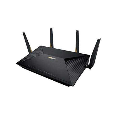 ASUS Brt-Ac828 Ac2600 Dual-Wan VPN Business WiFi Router (Black) with ...