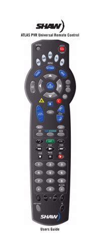 Programming Shaw Remote 的图像结果