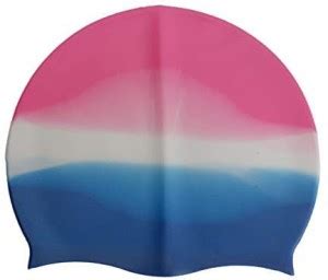 Veryke Swimming Cap for Kids Blue for Long Hair,Swimming Hats for Women ...