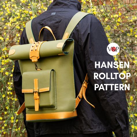 Image result for Roll Top Backpack Pattern