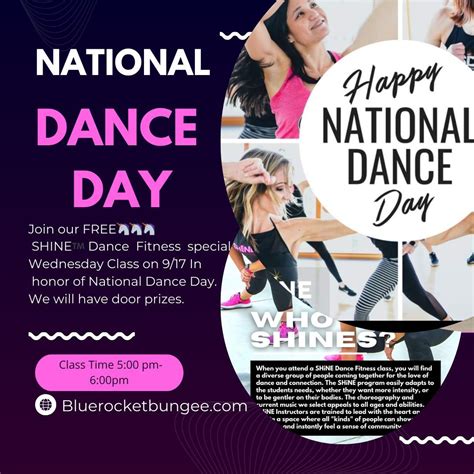 FREE SHiNE™️ Dance Fitness Class in Honor of National Dance Day, 4489 ...