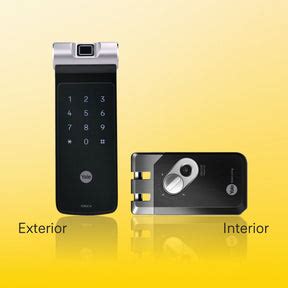 YDR 41A- Biometric Smart Lock suitable for Double Door and Sliding Doo ...