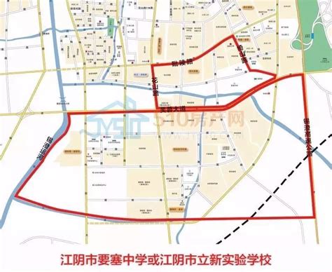 江阴市2019年城区初中和敔山湾实验学校学区划分出炉~~_房产