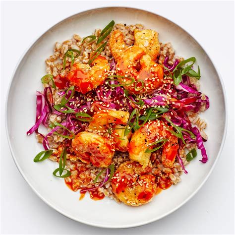 Crispy Pan-Fried Shrimp With Cabbage Slaw and Gochujang Mayo Recipe ...