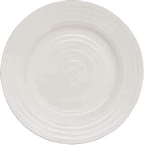 Portmeirion Sophie Conran-White Salad Plate, Fine China Dinnerware ...