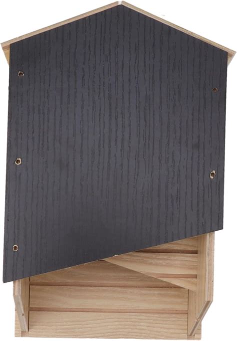 Qcwwy Double Chamber Wooden Bat House Kit - Handcrafted India | Ubuy