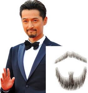 Ritzkart Human Men's Artificial Beard and Mustache for Acting/Modeling ...