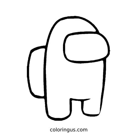 Among Us Coloring Pages Sonic