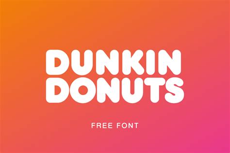 Dunkin Donuts Font Free Download | FontSwan