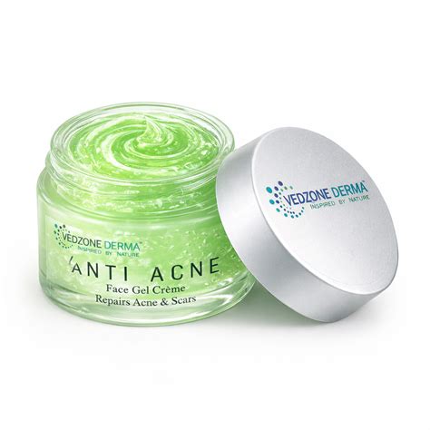 Ayurvedic Anti Acne Gel | Pure Silver | Neem & Basil Extracts ...