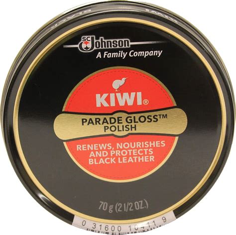 Amazon.com: Kiwi Parade Gloss Shoe Polish - Black, 2.5 oz (Large ...