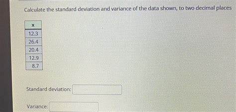 Image result for Variance of a Data Set