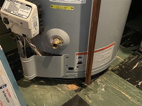 Water heater leaking water from this copper tube, is it going to ...