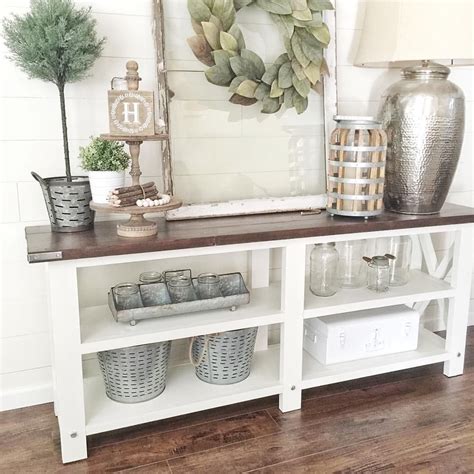 Antique White Entryway Table at Imogen Parry-okeden blog