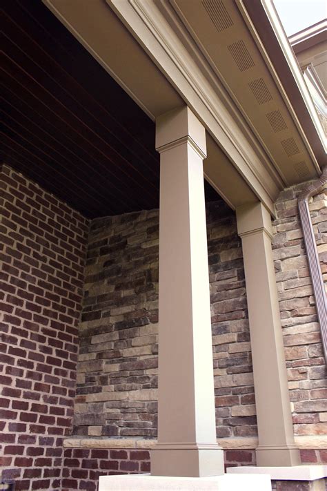 VERSATEX - PVC Column Wraps | Porch pillars, Porch column wraps, Porch ...