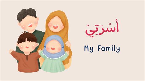 Arabic Words for Family Members: Nouns & Verbs With Sentence Examples ...