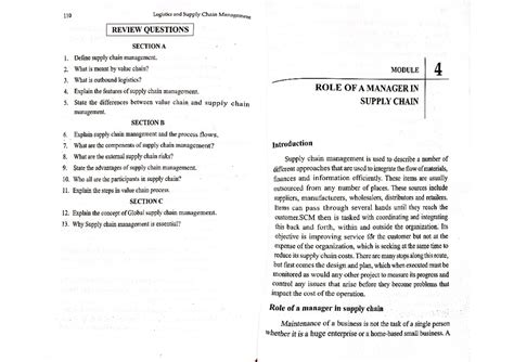 Module 4 Supply Chain Management 的图像结果