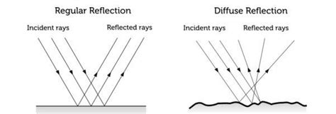 Examples of the image formed by regular reflection - Brainly.in