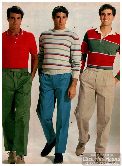 80s Fashion Men Clothes