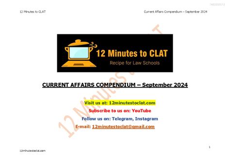 2024 10 06 0 - Abc - 12 Minutes to CLAT Current Affairs Compendium ...