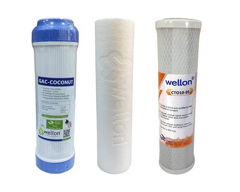 Wellon Openable 10" GAC+CTO+PP Suitable for Replacement Filter ...