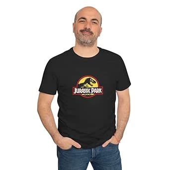 Buy InDIAn CLOTHInG CO Men's Regular Fit Jurassic Park Dinosaur Logo ...