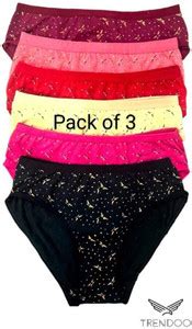 Trendoo Women Hipster Multicolor Panty - Buy Trendoo Women Hipster ...