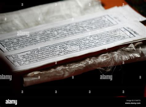 Tibetan scripture tablets hi-res stock photography and images - Alamy