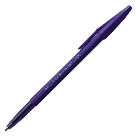 Reynolds 045 - Violet Color body Ball Pen - Blue Writing Model 18372