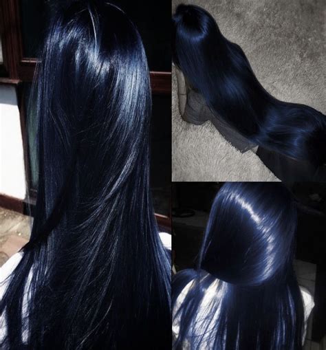 #blue#darkbluehair#midnight#color#haircolor | Hair color blue, Blue ...