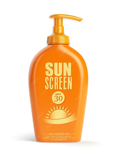 Premium Photo | Sun screen cream oil and lotion containers sun protection and suntan cosmetics ...