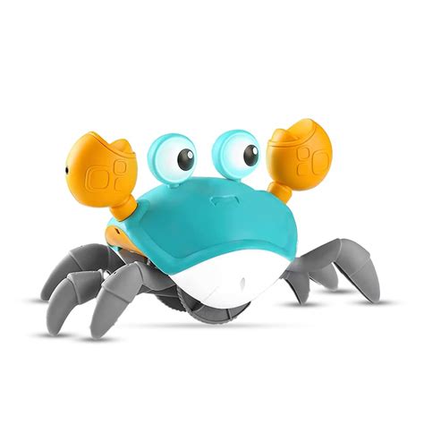 Buy Bumtum Crawling Crab Musical Toy with LED Lights & Rechargeable ...
