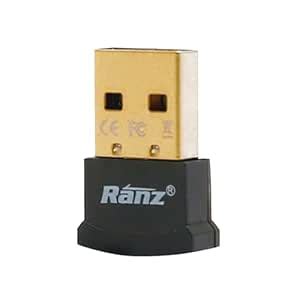 RANZ USB Bluetooth 5.0 Adapter | Driver Free Wireless Dongle ...
