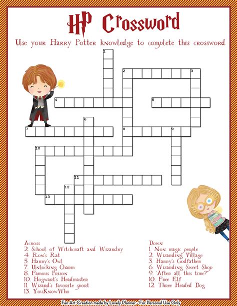 Harry Potter Worksheets And Printables