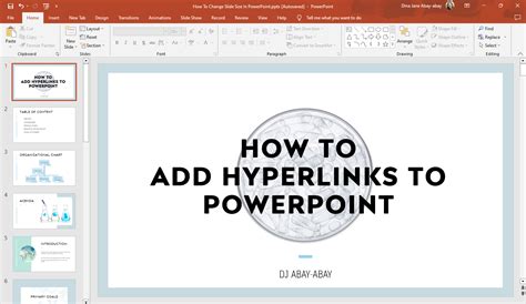 Using Hyperlinks in PowerPoint 的图像结果