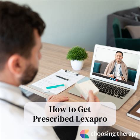 How to Get a Lexapro Prescription Online & In Person