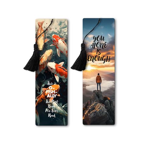 Lentikart 3D Lenticular Bookmark Set of 2 | 2 x 6.6 in with Tassel ...