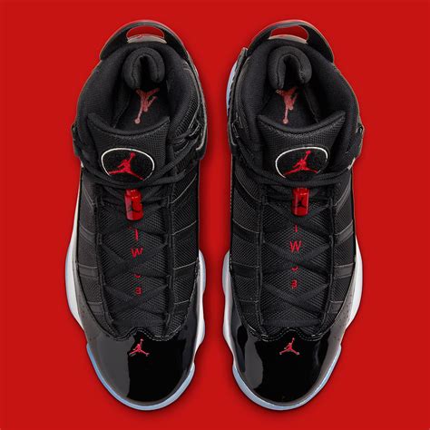 The Jordan 6 Rings Returns In Another Chicago Bulls-Friendly "Black/Red ...