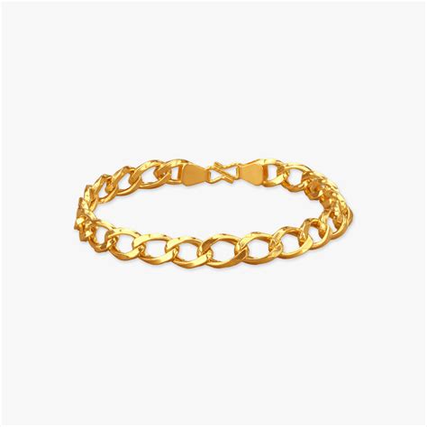 Classic Chain Gold Bracelet for Men