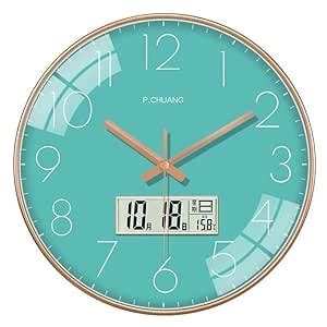 Buy WHISKET Plastic Modern Small Wall Clocks Battery Operated 12 Inch ...