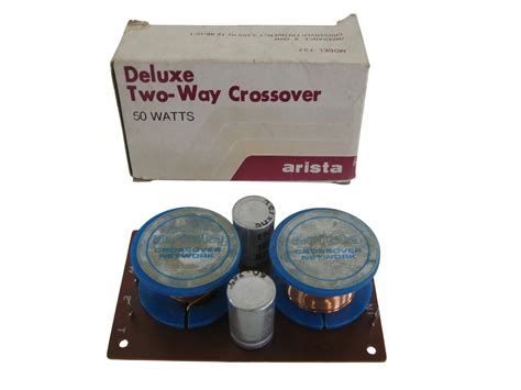 Arista 737 Deluxe Two-Way Crossover 50 Watts New-Old-Stock 90-Day Warranty - Max Marine Electronics