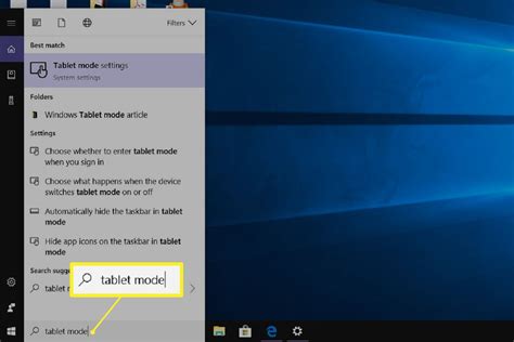 Image result for How to Use Tablet Mode