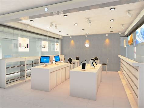 苹果手机专卖店CAD施工设计图免费下载 -CAD之家