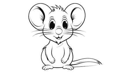 Image result for Mouse Bot Simple Colouring