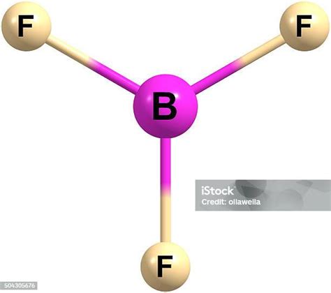 Boron Trifluoride Molecular Structure Isolated On White 照片檔及更多 硼 照片 ...